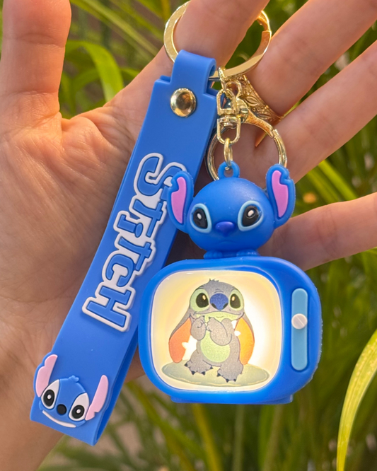 LLAVERO LAMPARA STICH